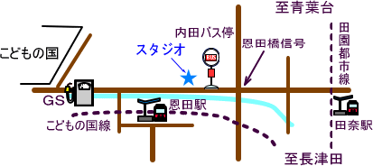 Ryo Hula Studio Map